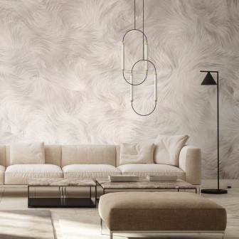 Tapet contemporan Cafune cu un design abstract modern, perfect pentru camere de zi, dormitoare sau birouri.