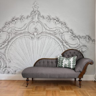 Tapet 3D Stucco Gloria cu un design clasic si elegant, cu un efect 3D realist.