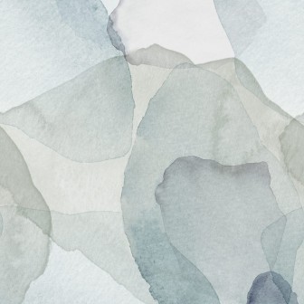 Tapet decorativ cu model abstract în nuanțe de albastru și verde
