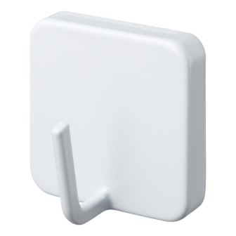 Cârlig magnetic alb pentru depozitare pe frigider