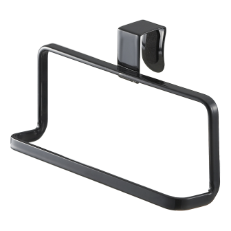 Suport pentru prosoape de bucătărie - negru, TOWER, Yamazaki