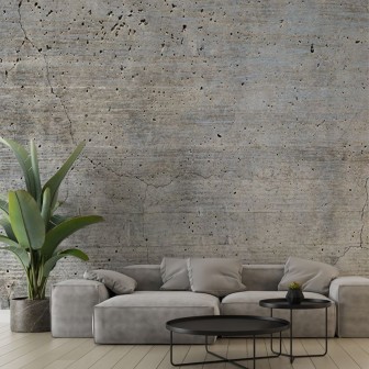 Tapet cu aspect de beton gri, Real Concrete, VLAdiLA