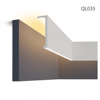 Scafe tavan (iluminat indirect, LED) Mardom Decor MRD-QL035T, material: PolyForce